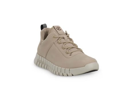Sapatos De Homem Ecco Gruuvsand Pele Bege (44)