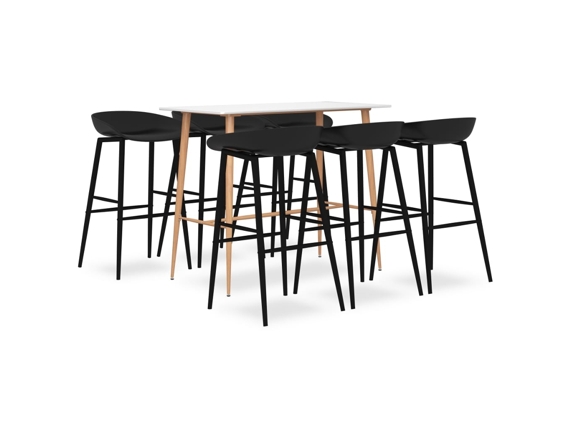 Bar Set, Bar Sets Vidaxl Branco Mdf