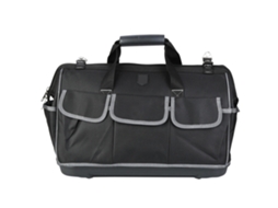 Bolsa De Ferramentas De Mão De Plástico Cinza 20 Polegadas Para Uso Múltiplo 470 X 340 X 230mm