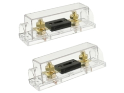St. 100a Caixa Transparente Fusível Anl H E 2 Partes De Fusível Anl 100a 32v Adequado Para O Slowmoose