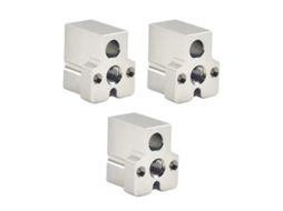 Bloco De Aquecimento Cobre Revestido Cr10 Para Peças Impressora 3d, Grande Fluxo, 3 Peças.-aquaforge