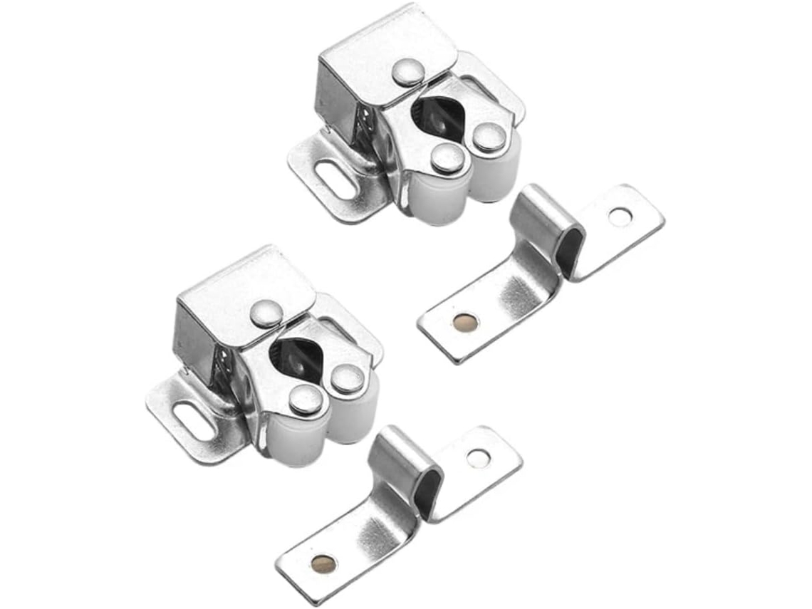 Conjunto De 2 Fechos Magnéticos Para Armários, Batentes De Porta, Amortecedores Para Guarda Roupas E Acessórios Móveis