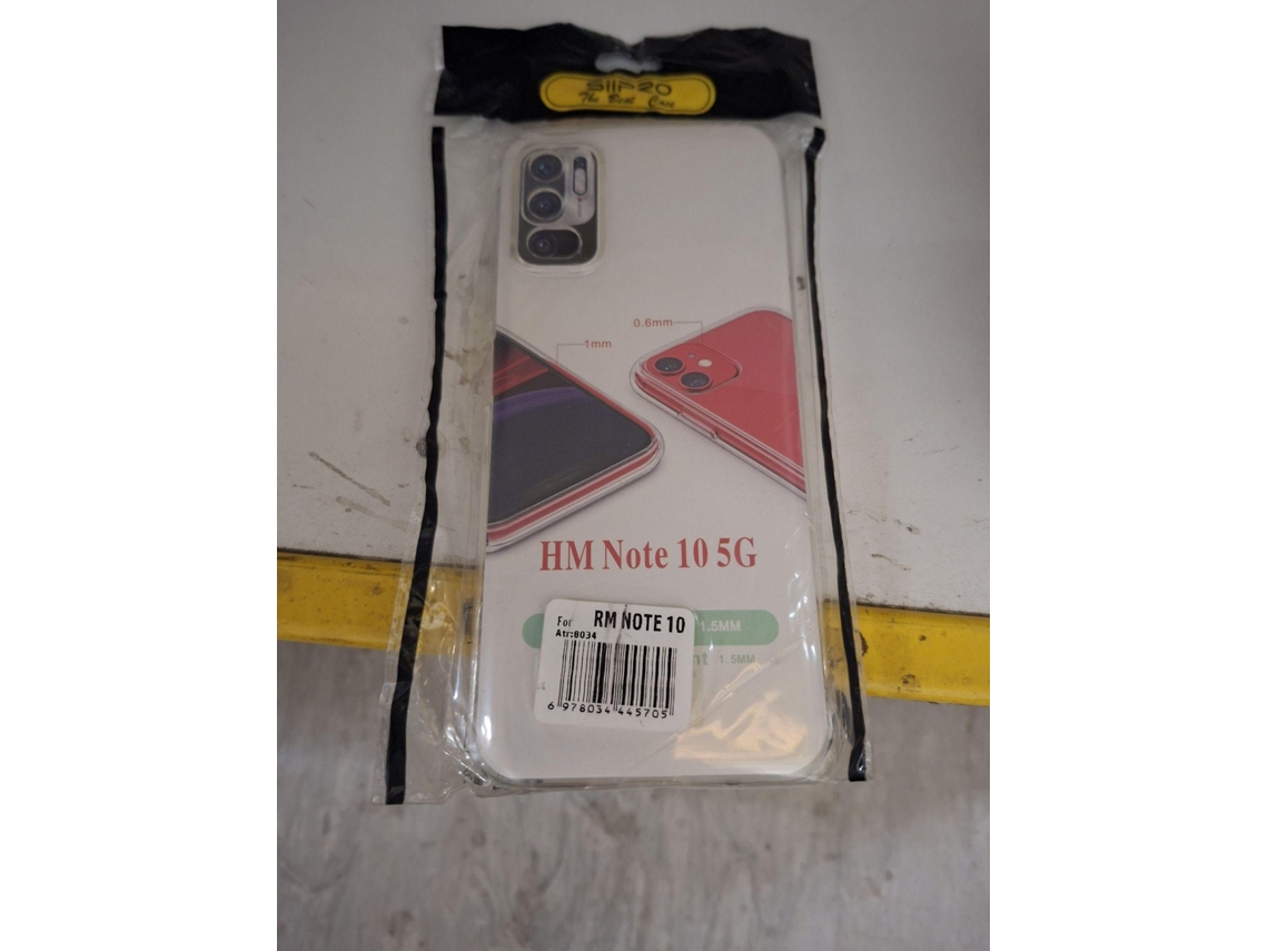 Capa JUST IN CASE Clear Redmi Note Redmi Note10 (Outlet Caixa Aberta - Transparente)