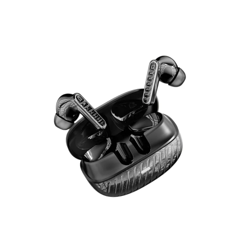 Fones De Ouvido Bluetooth Tws Com Cancelamento De Ruído E Baixa Latência, Controlados Por Toque (preto).