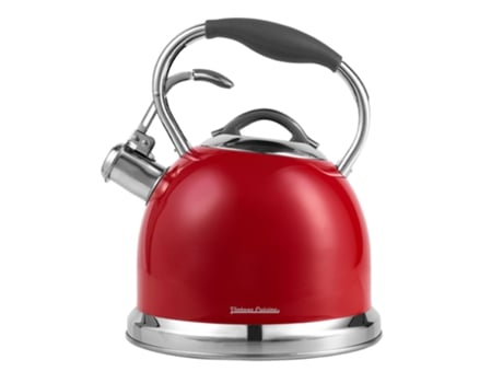 Chaleira de Apito VINTAGE CUISINE BY COOKING 2,4L Indução (Vermelho)