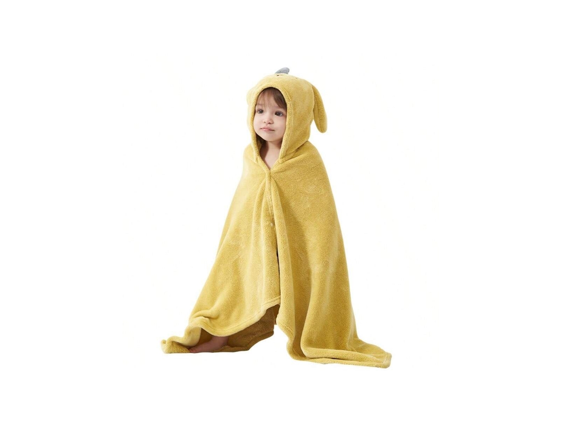 Toalha Com Capuz Para Bebê Recém-nascido, Super Absorvente E Macia, Roupa De Banho, Unissex Menino/menina
