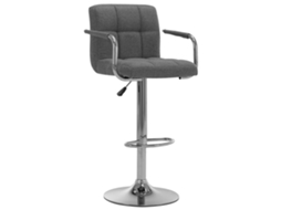 Bar Chair, Bar Chairs Vidaxl Cinzeto Tecido (n/a)