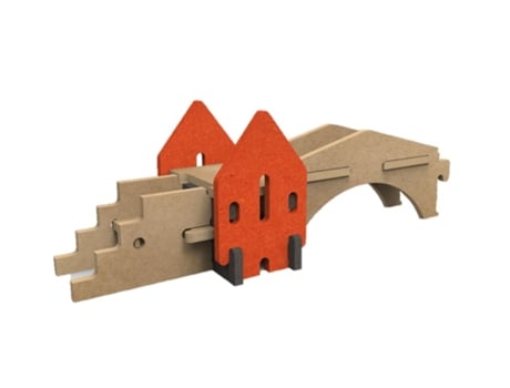 Puzzle ARDENNES TOYS Vermelho - 27 x 18 x 7 cm)
