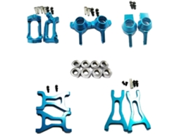 Kit De Montagem Do Eixo Dianteiro Em Liga Alumínio Com 10 Peças Para Veículos Rodoviários Escala 1 18, Modelos 959b