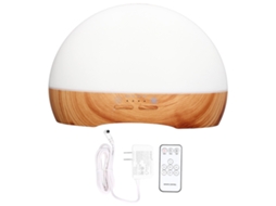 Difusor de Óleo Ultrassônico 300ml Umidificador de Ar com Luz Colorida e Cronometragem para Casa Escritório 100 240v