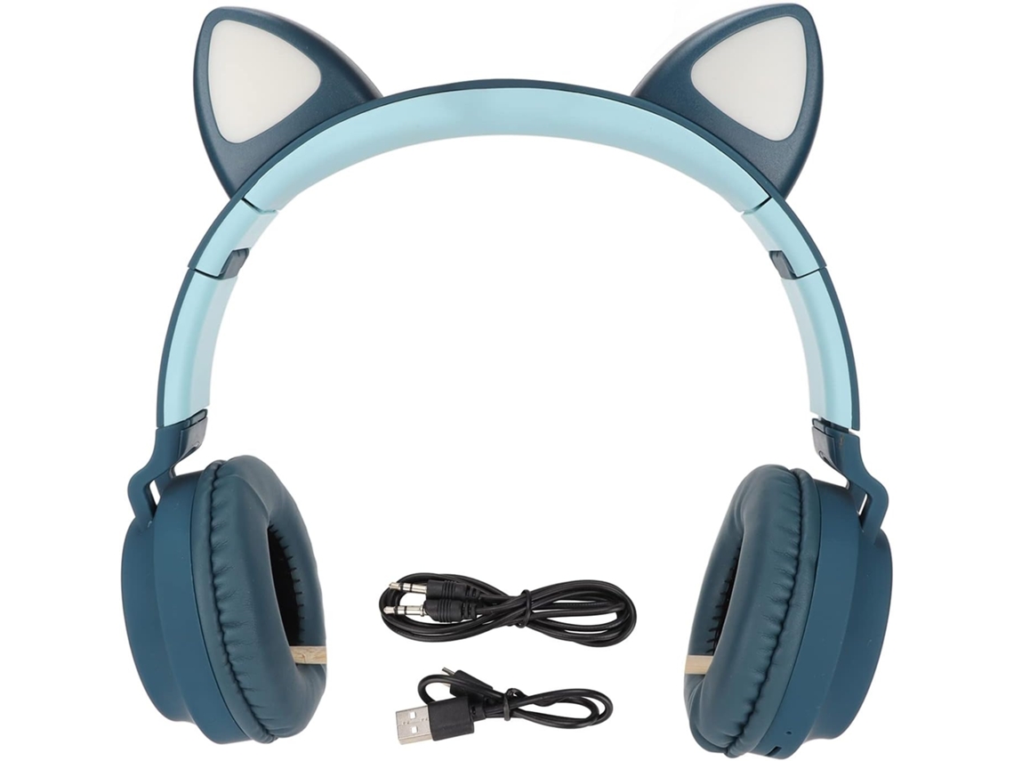 Fones De Ouvido Gamer Zunate Com Orelhas Gato, Fone De Ouvido Gamer Sem Fio 5 0 Dobrável, Fone De Ouvido Gamer Supra