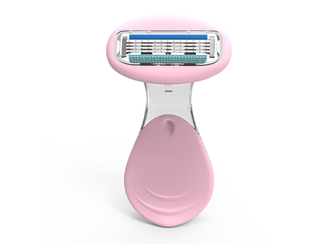 Máquina De Barbear Portátil Para Remoção De Pêlos De Corpo Inteiro Com Estojo Para Viagem Manual Para Mulheres*