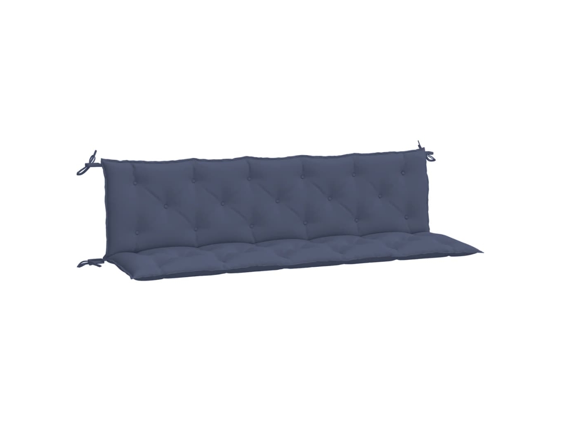 Garden Bench Cushion, Garden Bench Cushions Vidaxl Azul Tecido (180 X 50 X 7 Cm)