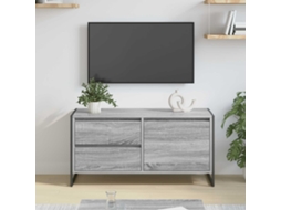 Vidaxl Gabinete Para Tv 100 X 36 X 49.5 Cm Cinza Sonoma