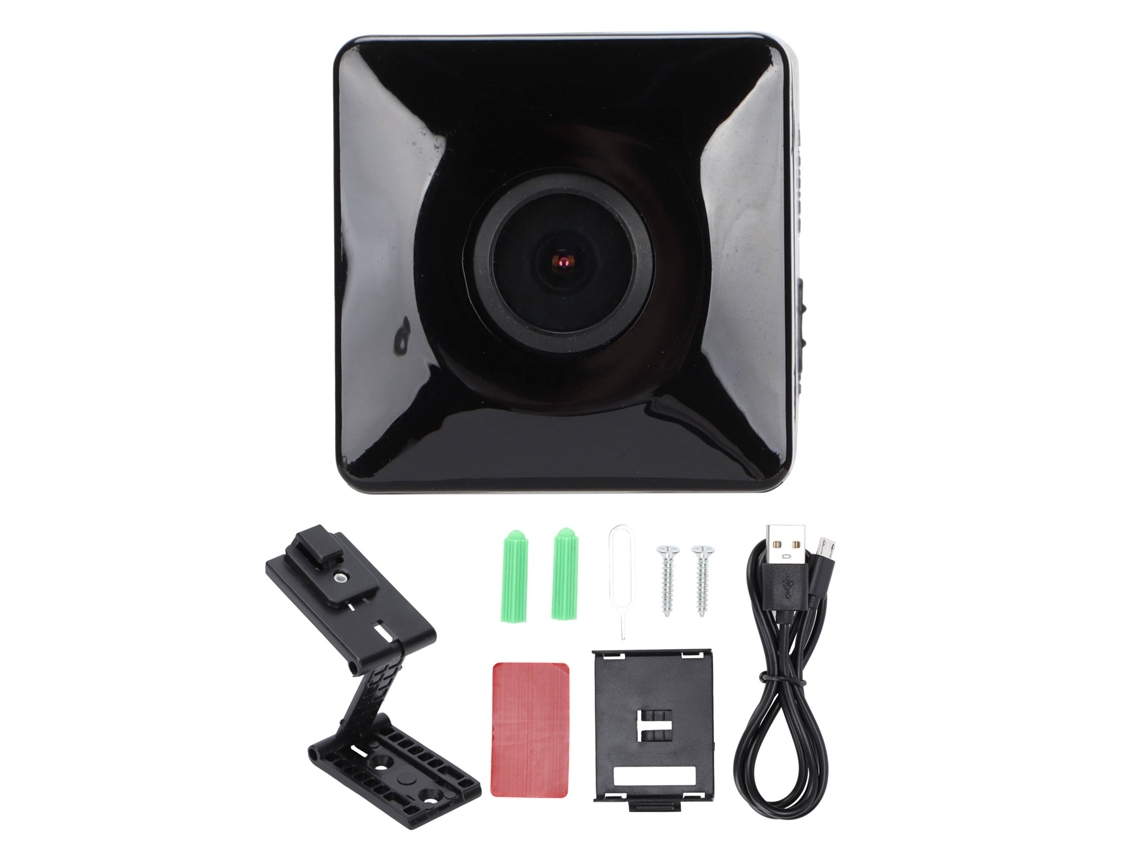 Câmera de Segurança IP Sem Fio QQTQV8H com Controle Remoto 360° e Detecção de Movimento CHABERLU