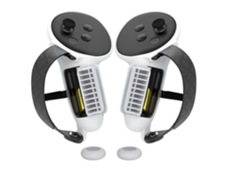 Controlador Capa De Silicone Para Meta Quest 3s/quest3 Digitallab (branco)
