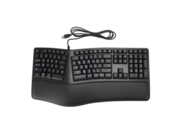 Teclado Fio Split Ergonômico Com Apoio Para Palma