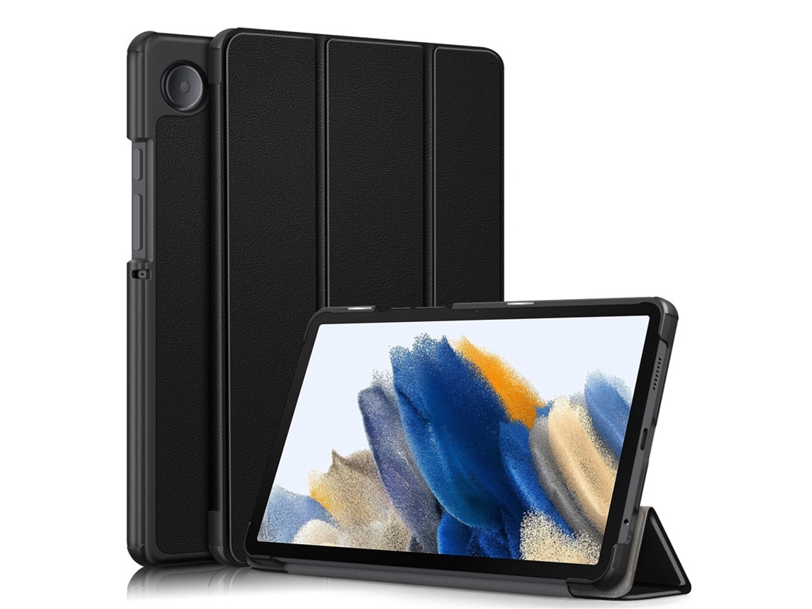 Elysve Capa Protetora Para Samsung Galaxy Tab A9 8,7 Polegadas Sm-x115, Proteção Antiqueda, Cor Preta