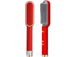 Modelador de Cabelo Lisseur0820H7 150 a 200ºc Vermelho