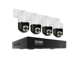 Sistema De Câmeras De Segurança, 8 Canais, Resolução Hd, Câmeras De 8mp 4pcs, Nenhum