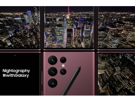 Smartphone SAMSUNG Galaxy S22 Ultra (6.8'' - 12 GB - 256 GB - Preto)