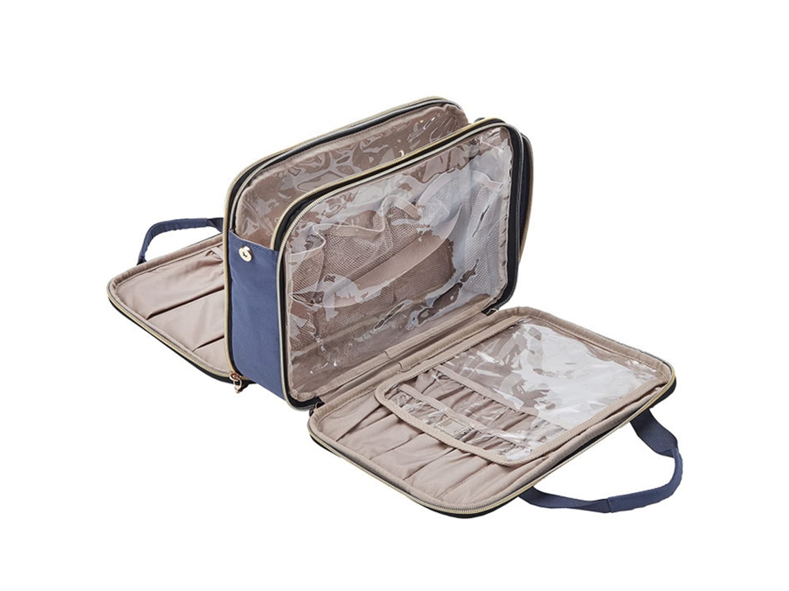 Kit de Maquiagem para Viagem Organizador Portátil em Pé Tamanho de Viagem NEVEANCE