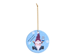 Laxiscreed Bola De Natal Em Cerâmica Com Árvore Redonda Para Decoração Festiva