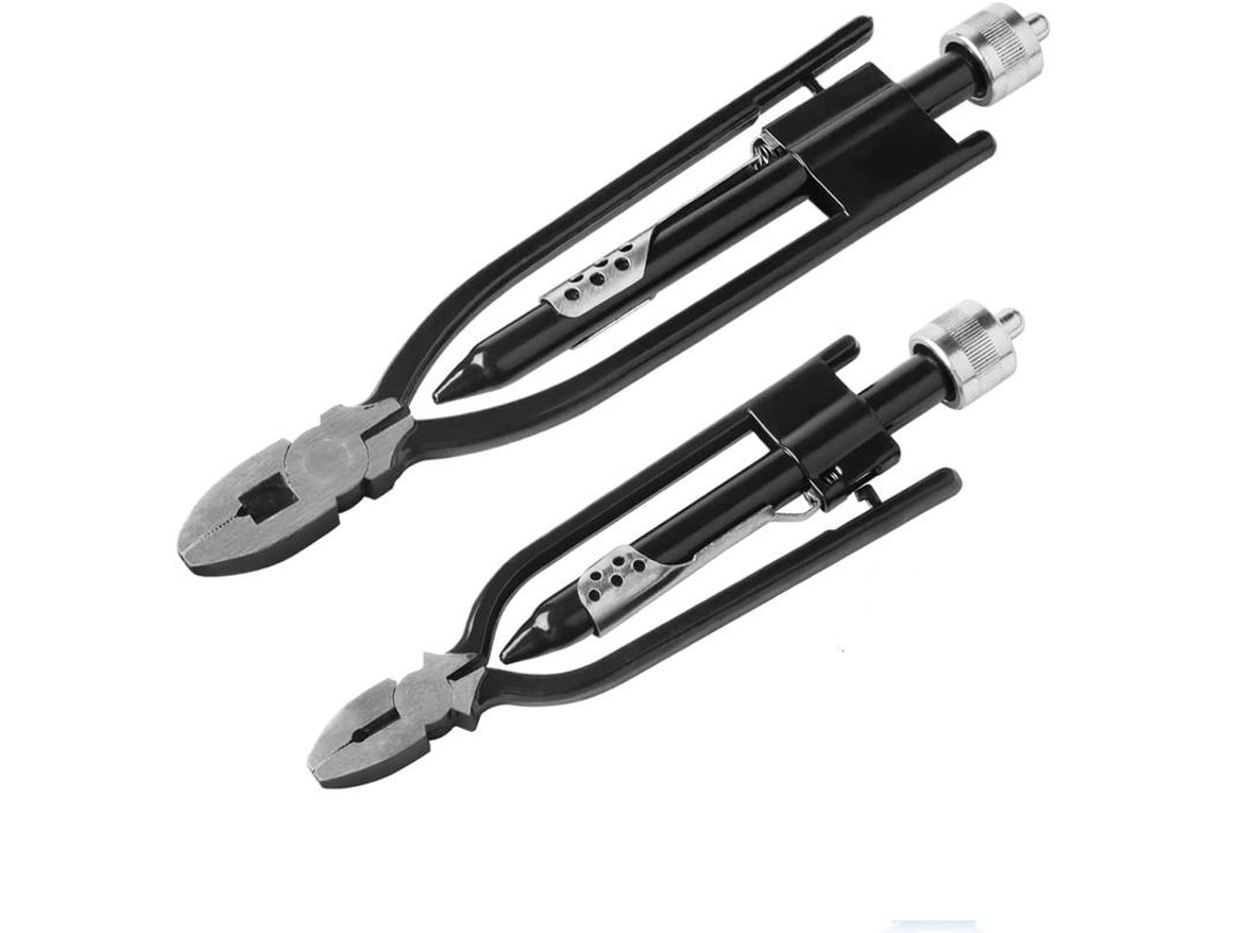 2 peças Alicates de Torcer Cable de Seguridad Aeronáutico 9'' Y 6'' Para Manutenção de Aviões e Projetos Hogareños