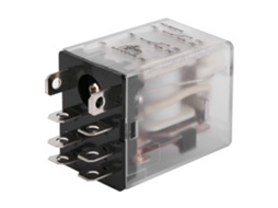 Relé Intermédio Miniatura 8 Pinos 24v Ac Laxiscreed 10a Eletromagnético