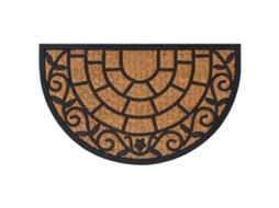 Door Mat, Door Mats Vidaxl Marrom Borracha