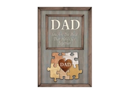Father's Day List Puzzle LAXISCREED (fun Wooden, Diyable)