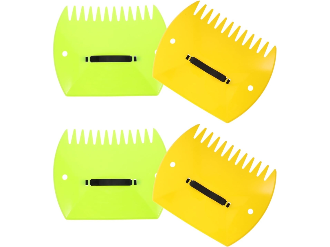Pares de Ancinhos de Folhas Leves em Pp com Cabos Confortáveis para Recolher Folhas e Detritos, Jardinagem. SFUSHOS