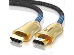 Cabo Hdmi 2.1 10 M 8k/60hz 4k/120hz Conectores Banhados AQUAFORGE