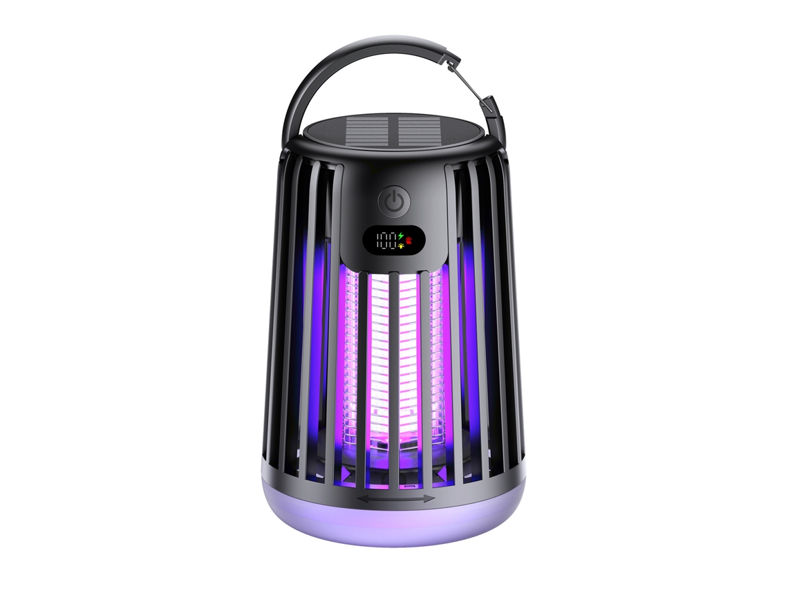 Lâmpada Anti mosquitos solar com luz UV carregamento USB STELASPLEN