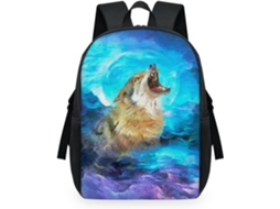 Bolsa Ombro Folhas Tropicais Beija-flor 38 X 25 9 19 Cm Impermeável