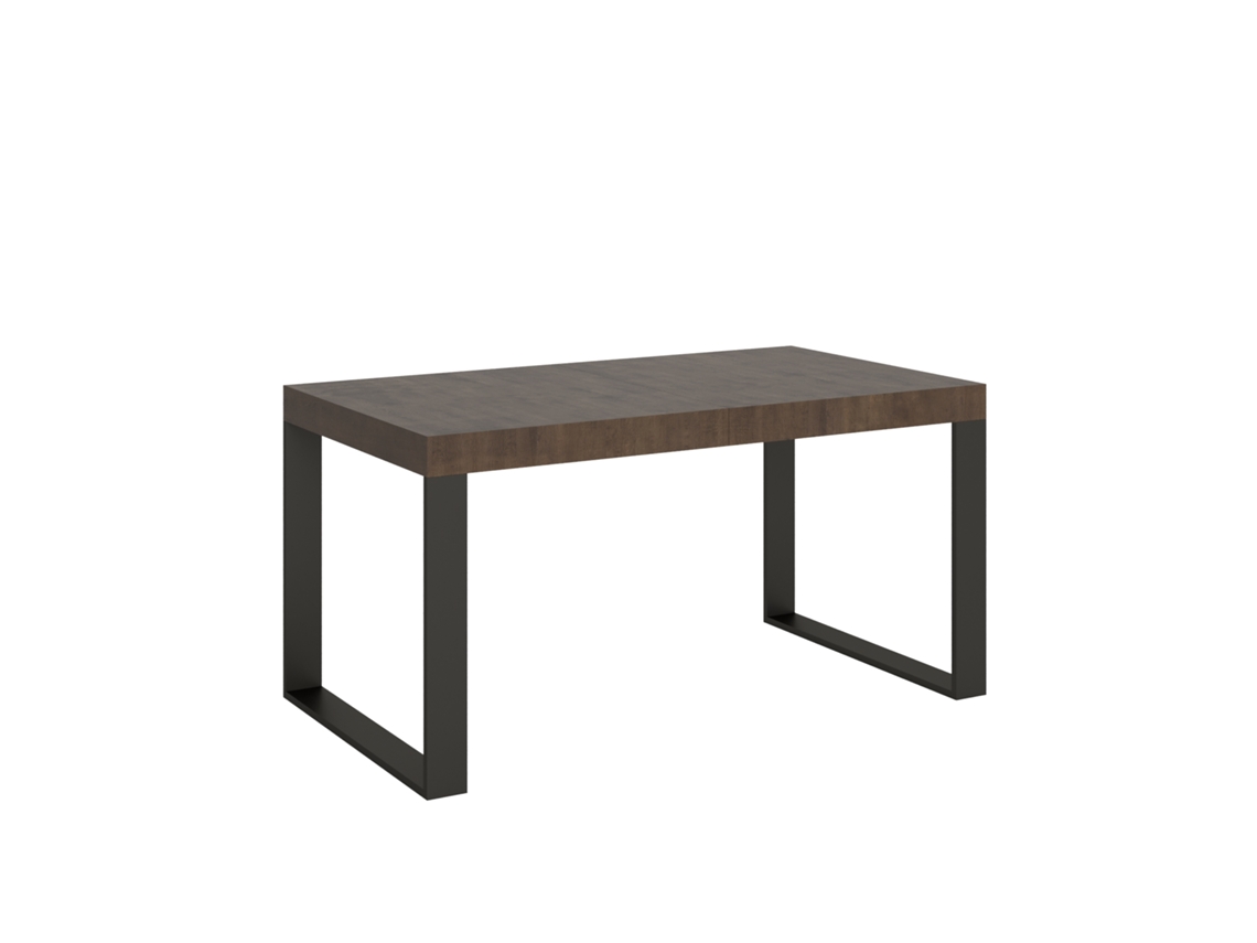 Mesa de Refeição ITAMOBY Tecno Premium (90x160/420 - Painéis em Melamina - Nogueira)