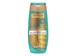 Perfeito Óleo Bronzeador 4 Em 1 Para Peles Claras, 250ml Perfecta