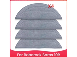 Washable Mop Pads For Saros 10r Robot Vacuum Cleaner, Microfiber Mop Pads Replacement Mop Pads