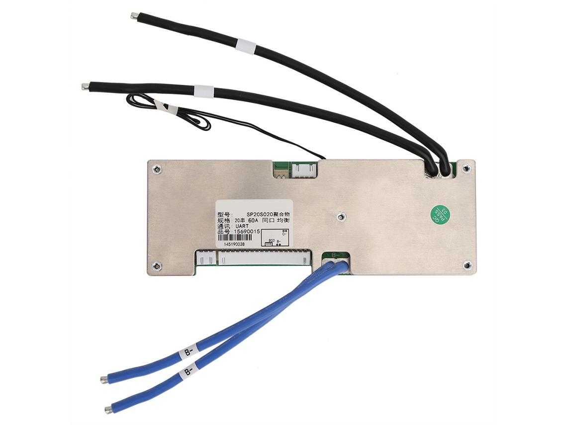 Placa De Proteção De Bateria De Lítio 16s 60a Uart