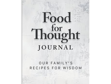 Livro Food for Thought Journal de Nick Foulks (Inglês)