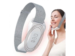 Massageador Facial Elétrico em Formato de V, Aparelho Beleza com Microcorrente Ems para Lifting, Massagea Dor Queixo Duplo GOKOCO