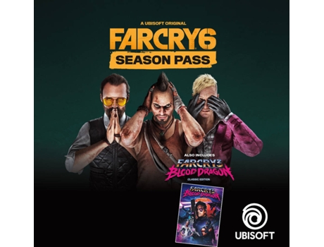 Cartão FAR CRY 6 Season Pass (Formato Digital)