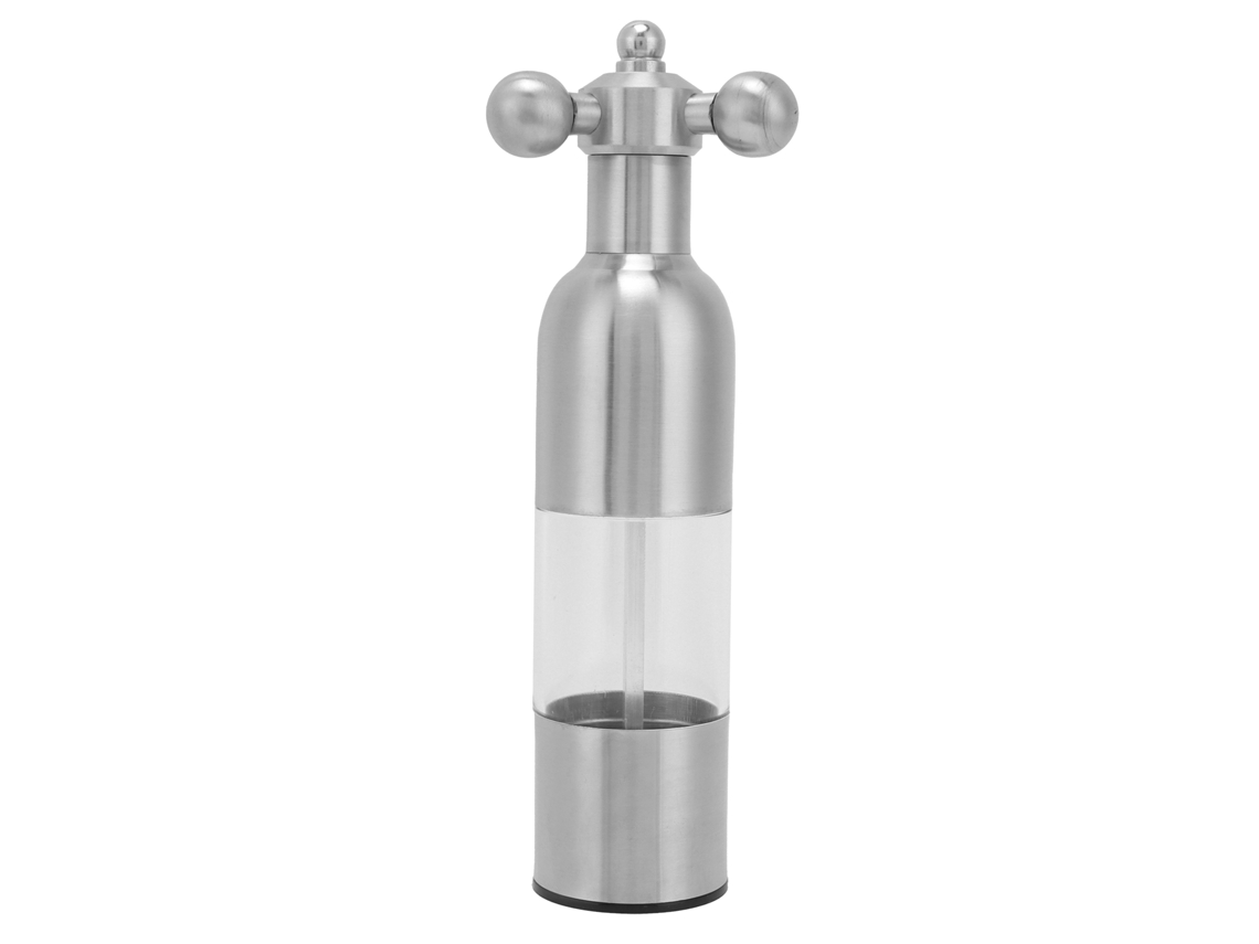 Mini moedor manual de pimenta em aço inoxidável para sal e pimenta, utensílio de cozinha para uso externo S/MARCA