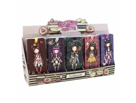 Conjunto de marcadores Gorjuss Gato de Cheshire