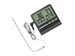 Termômetro de Carne, com Sondas Longas, Digital Carne Kitchentimer, Grillthermometer, D e Alimentos Branco GOKOCO