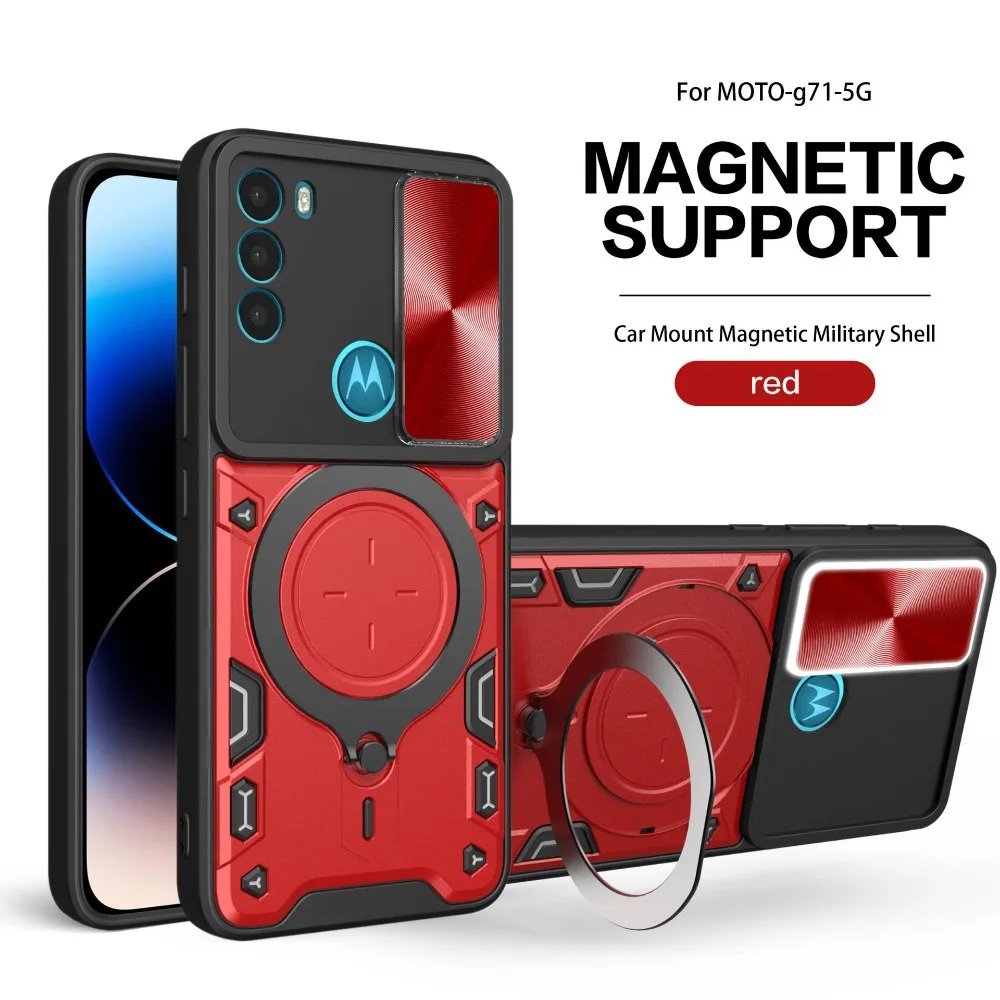 (vermelho, Motorola Edge 50 Pro) Capa Ultrafina Sem Bordas, Material De Policarbonato (pc) Fosco, Compatível Com Carregamento Sem Fio Magsafe