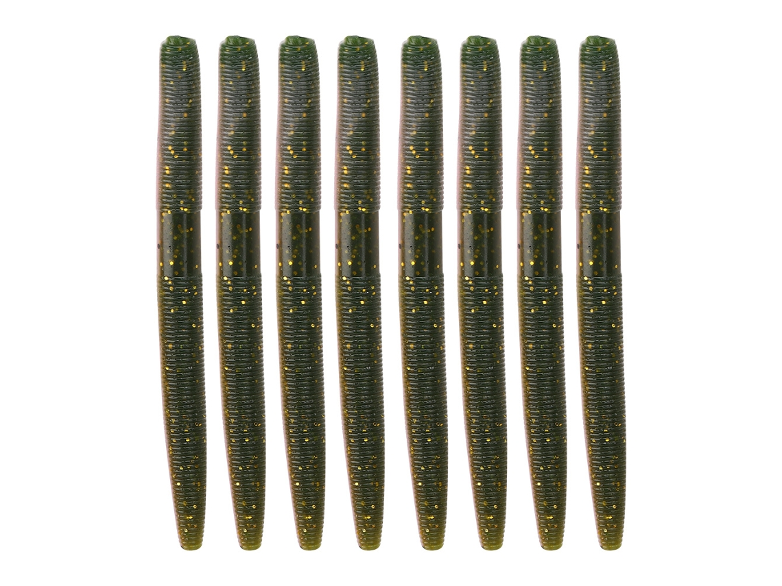 8pcs Isca de Worm Ar24 10cm 6.5g