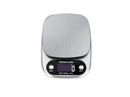 Balança Digital Eletrônica De Cozinha 10kg 1g, Plataforma Em Aço Inoxidável Com Visor Lcd