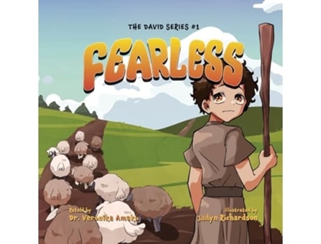 Livro Fearless A Story of Faith and Courage from Young David de Veronika Amaku (Inglês)