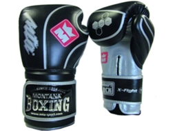Luvas de boxe MONTANA x-fight evo (14 oz - Preto)